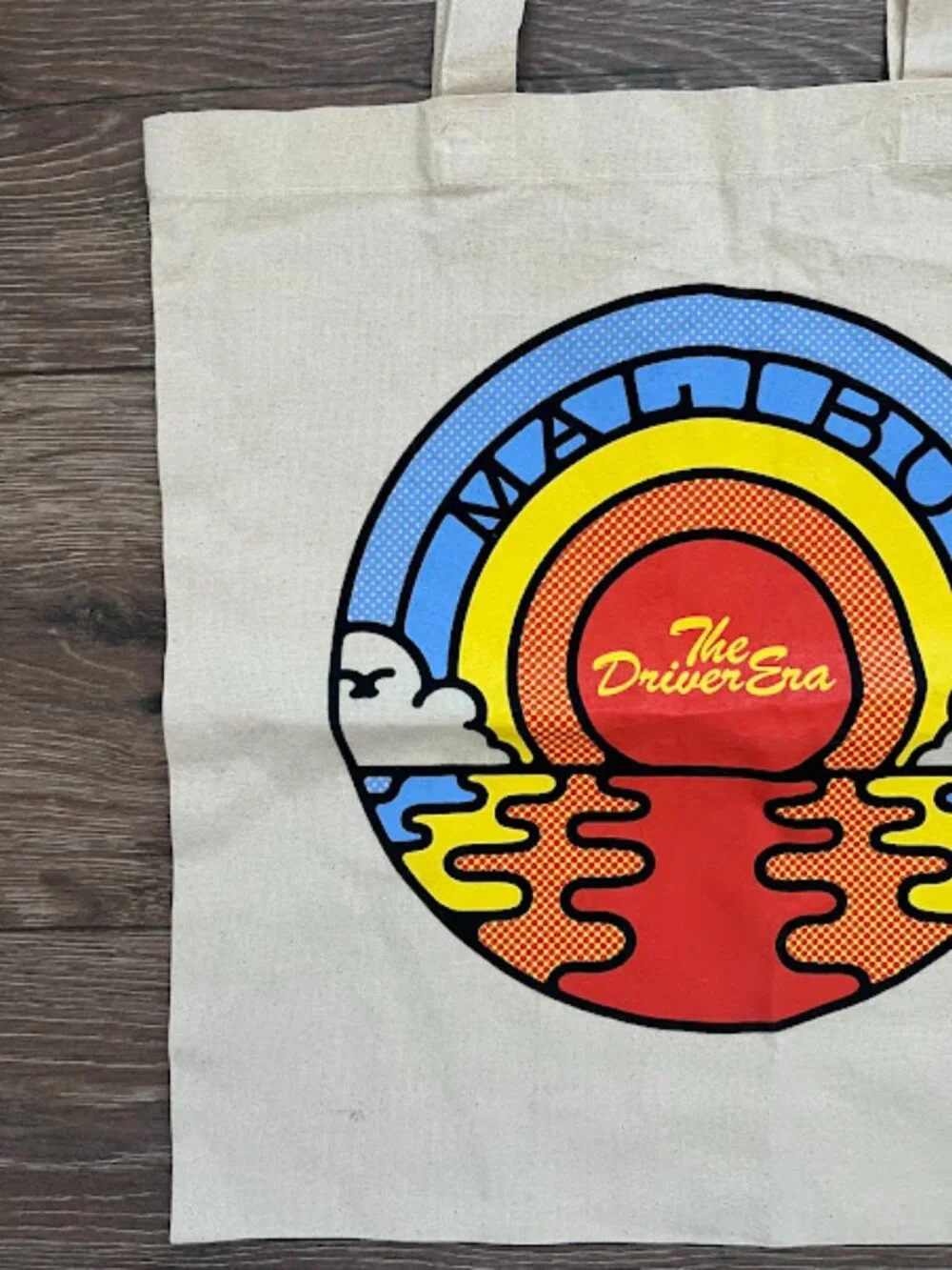 The Driver Era Malibu Merchandise Tote Grocery Bag